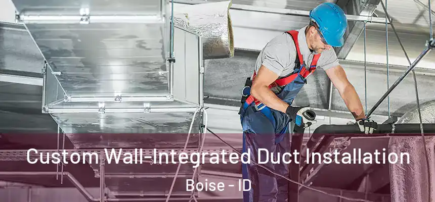  Custom Wall-Integrated Duct Installation Boise - ID